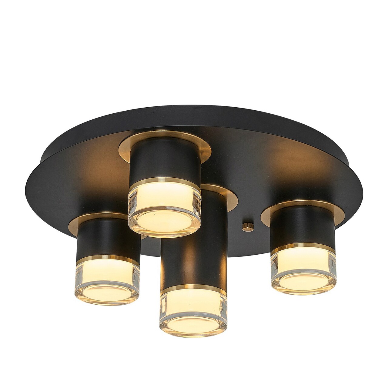 Lustra, Lightric, 414LRC1602, Metal, Negru