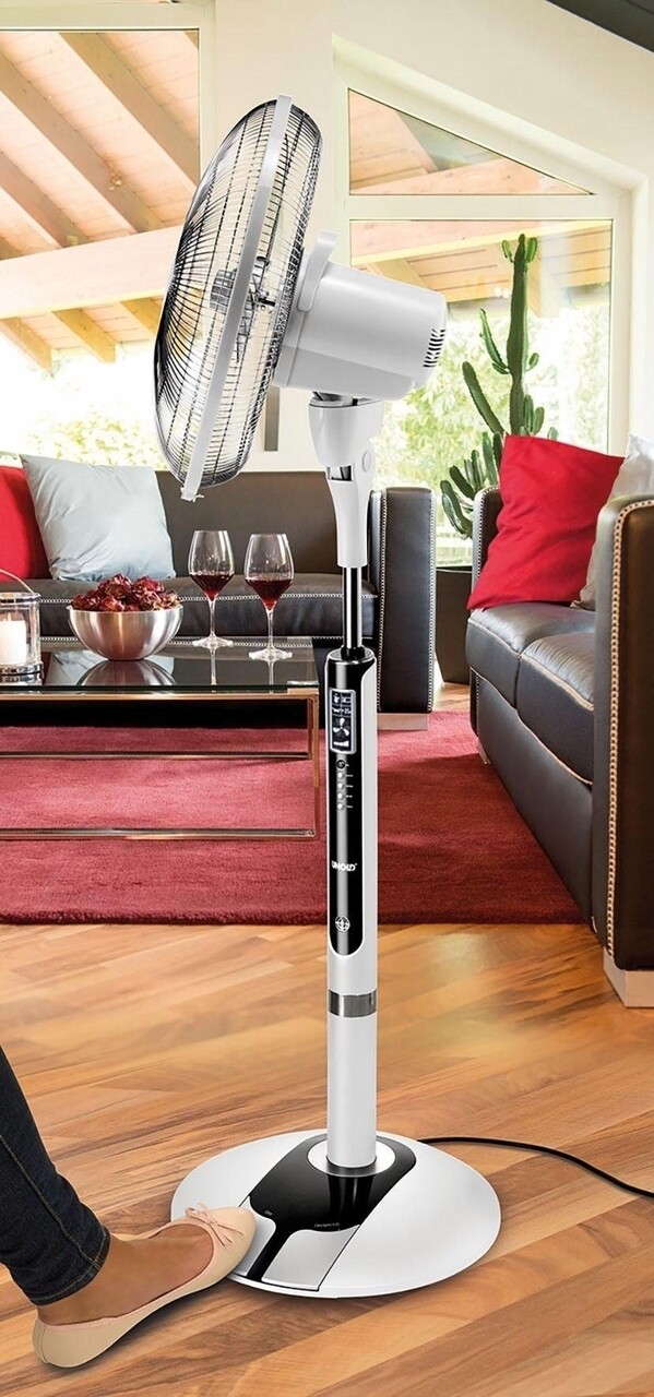 Ventilator de podea cu telecomanda Univer, Unold, 65 W, timer, 3 viteze - imagine 10