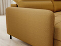 Coltar extensibil stanga 4 locuri ELTAP, LT-45MAN, Berrto, 306x165x100 cm, lemn/poliester, mustar