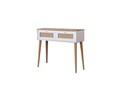 Dulap, Wolina, Bohem, 95x100x35 cm, MDF , Alb / Stejar