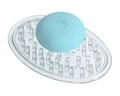 Savoniera iDesign, 12x8.5x2 cm, plastic, transparent