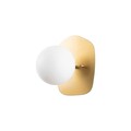 Aplica de perete, Fulgor, 942FLG1374, Metal, Auriu