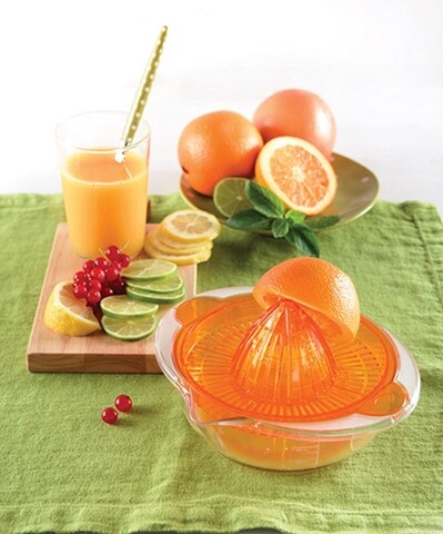 Storcator citrice, Snips, Citrus Juicer, 0.7 L, plastic, portocaliu