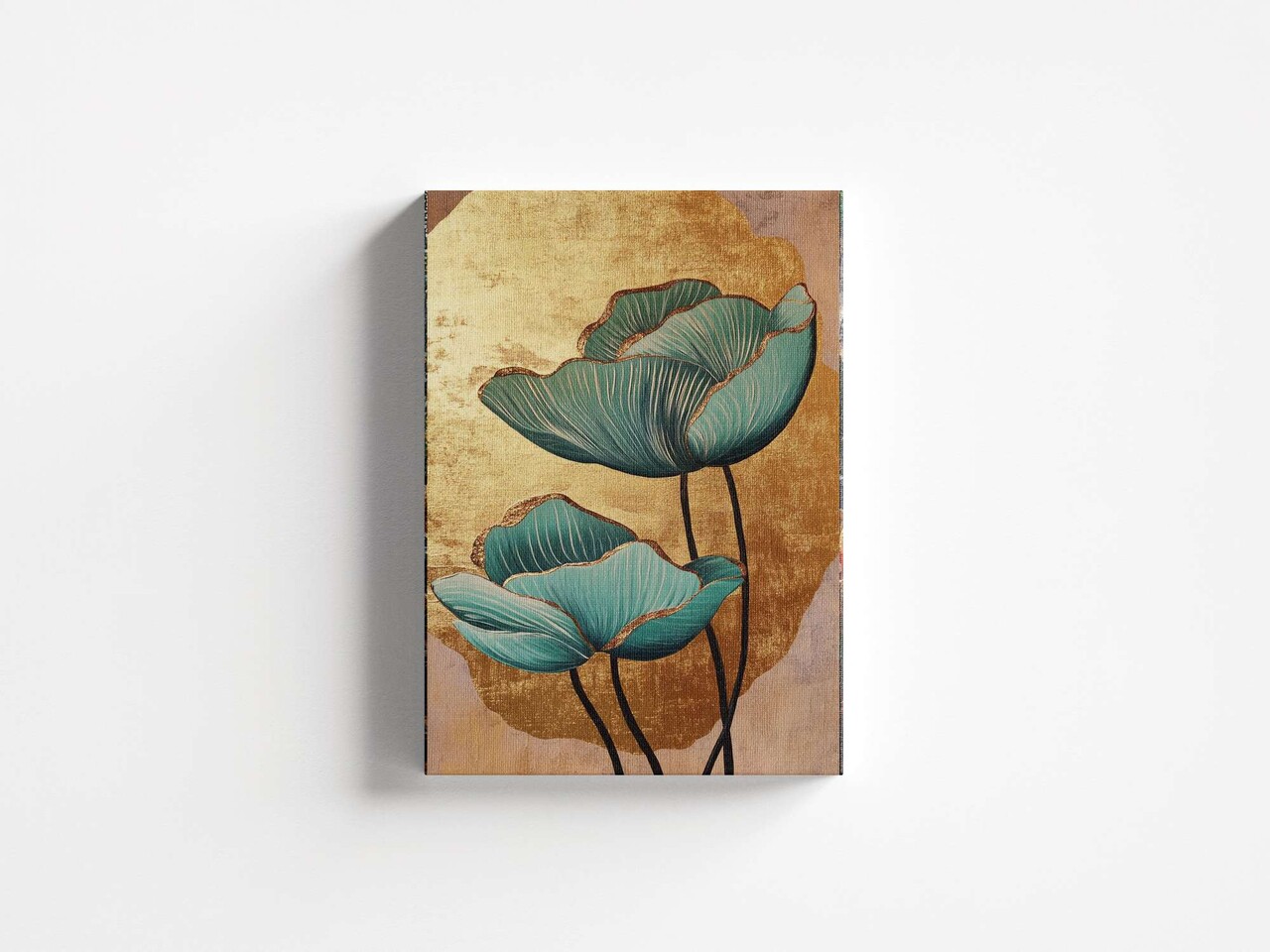 Tablou decorativ, YNS-1014-80 x 120, Lemn, Multicolor - view 4
