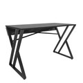 Birou, Retricy, Gyza, 120x60x75 cm, PAL, Negru
