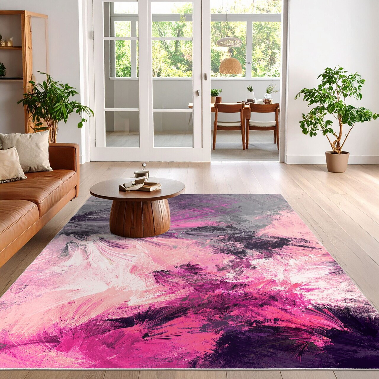 Covor, Hmnt762, 140x220 cm, Poliester, Multicolor — imaginea 2