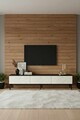 Comoda TV, Hanah Home, Didema 180, 180x40.5x30 cm, Antracit / Travertin