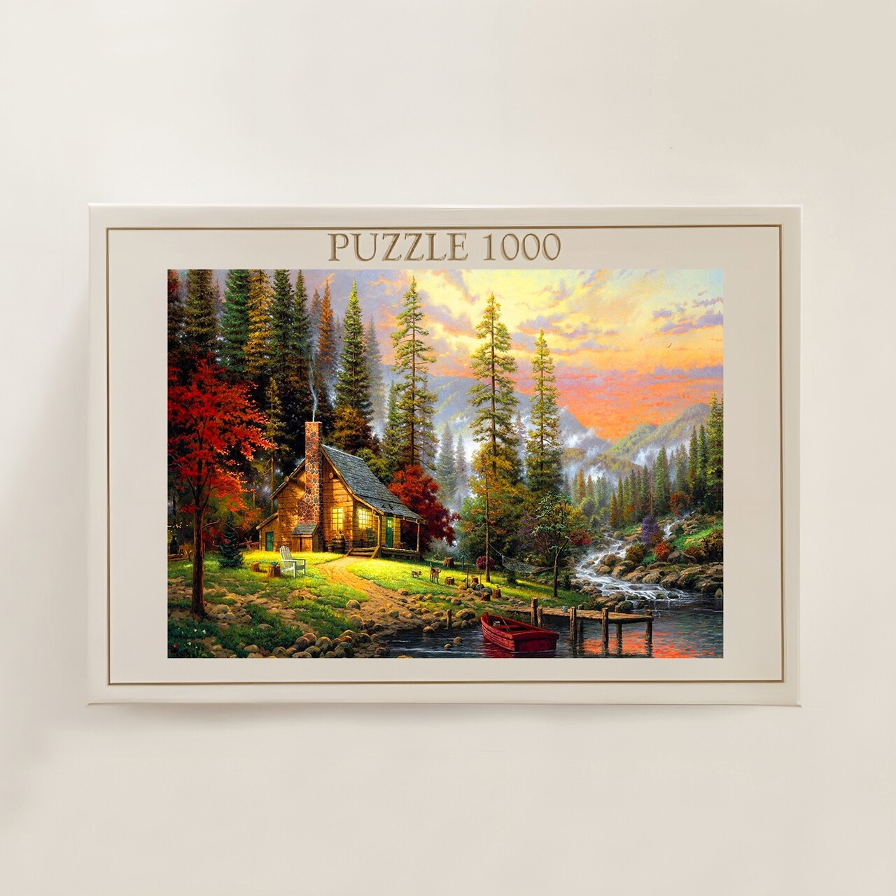 Puzzle, Wallxpert, PZL_0183_1000, Multicolor - view 3