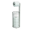 Suport pentru hartie igienica Metalo, iDesign, 18.5x17x60 cm, inox