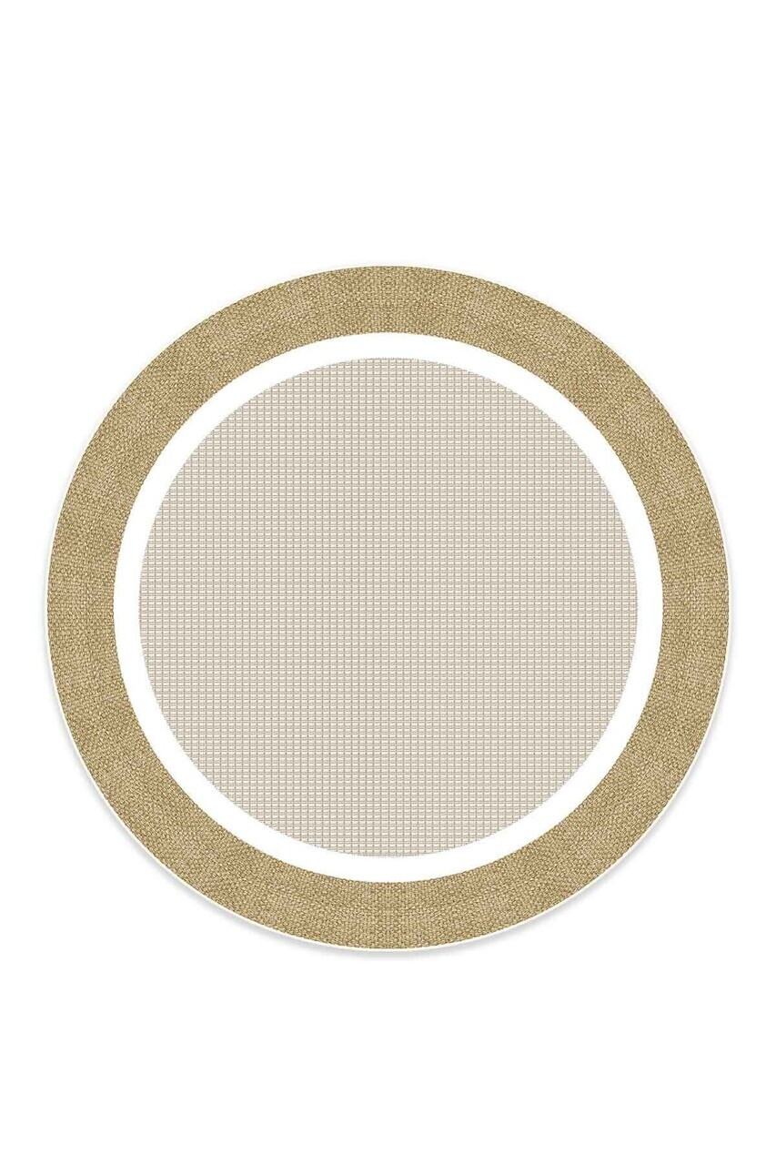Covor, CLR-7346-133, 100x100 cm, Poliester, Maro — imaginea 2