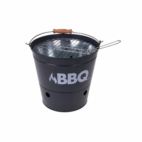 Gratar BBQ Grey, 19 x 19 x 25 cm, metal, gri
