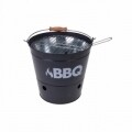 Gratar BBQ Grey, 19 x 19 x 25 cm, metal, gri