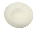 Vas decorativ Elegant, Mauro Ferretti, 41x12x41 cm, polirasina, crem