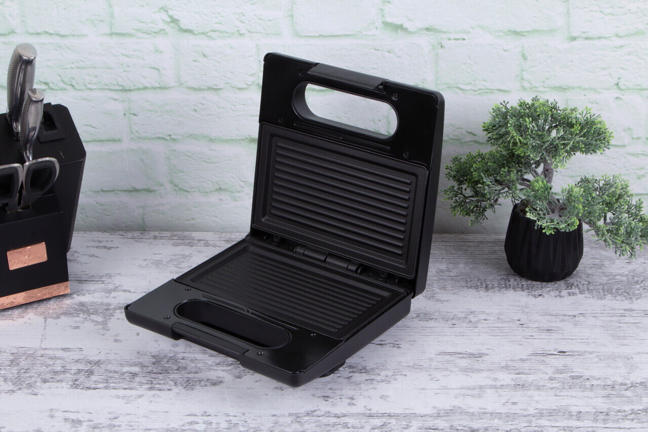 Sandwich maker Berlinger Haus, Black Rose, 22.5x13 cm, aluminiu, negru - imagine 2