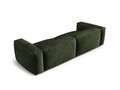 Canapea modulara 4 locuri, Martina-120, Micadoni Home, 320x106x75 cm, catifea, verde