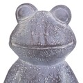 Decoratiune, Frog, Creaciones Meng, 7.8x10.8 cm, magneziu, gri
