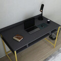 Birou, Retricy, Alma, 120x60x74.8 cm, PAL, Aur/Antracit