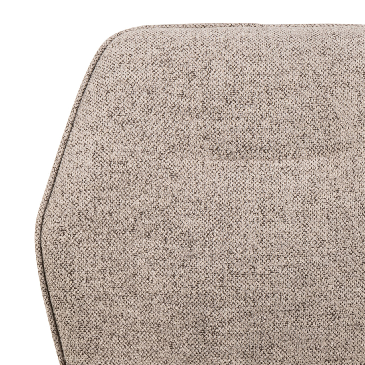 Scaun Aura, Actona, 51x61.5x88.5 cm, rotativ, tesatura Boucle/otel, bej - view 8
