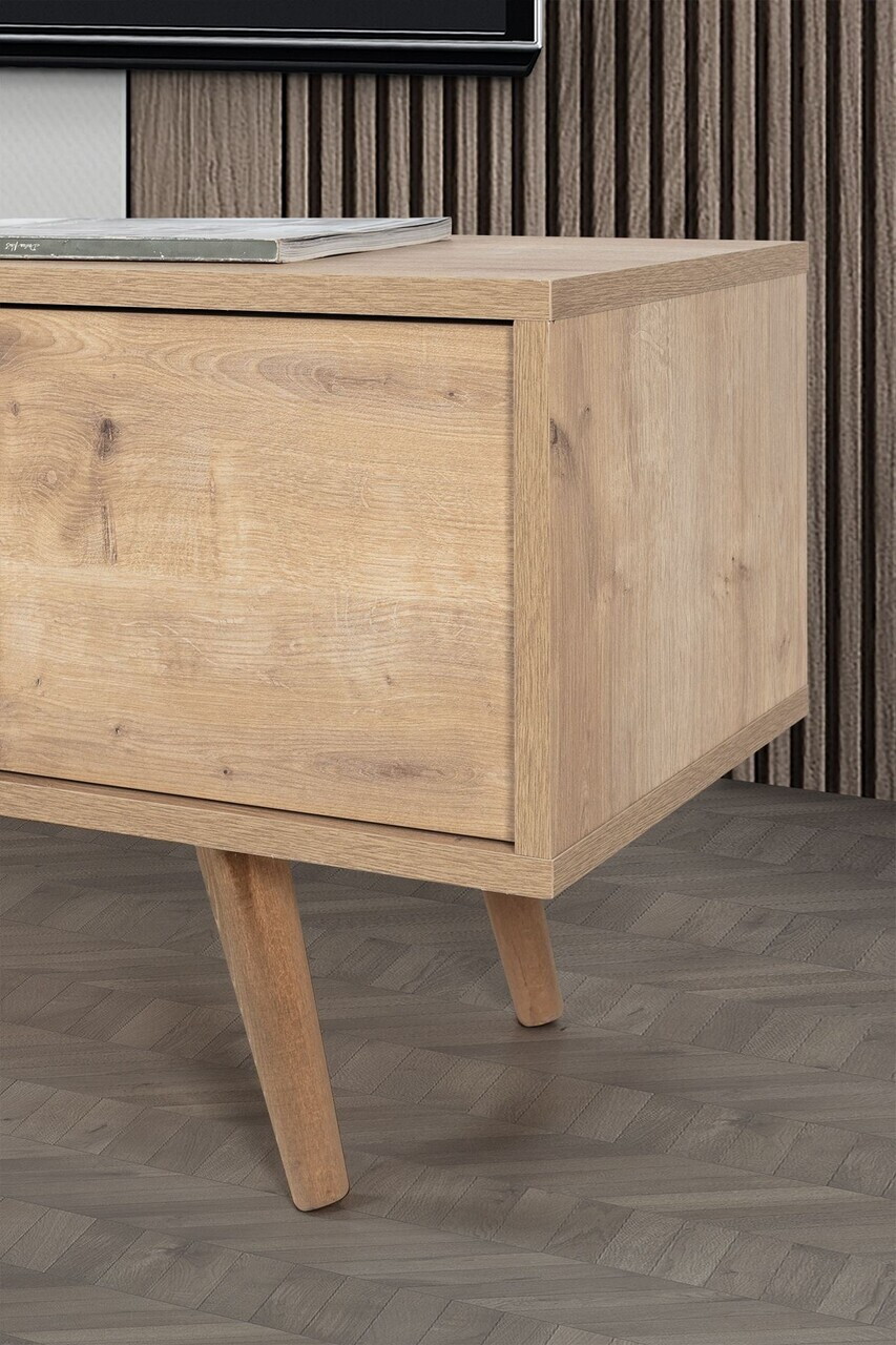 Comoda TV, Hanah Home, Venüs 3642, 160x46x35 cm, PAL, Maro — imaginea 5
