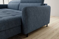 Coltar extensibil dreapta 3 locuri ELTAP, RT-40RAQ, Gomsi, 228x165x100 cm, lemn/poliester, albastru