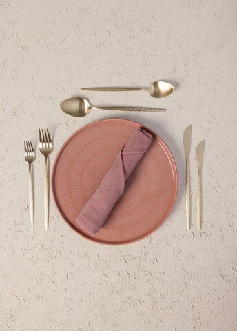 Set de tacâmuri (36 de piese), L'essentiel Maison, 280TMA3720, Furculiță de masă: 22 x 3 cm (6 bucăți), Aur Mat