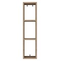 Raft pentru perete, Wren, E3 - 2455, 22.1 x 90 x 18.5 cm, pal melaminat, nuc