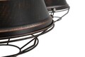 Lustra Bronks, Mauro Ferretti, 4 x E27, 20W, 80x80x40 cm, fier