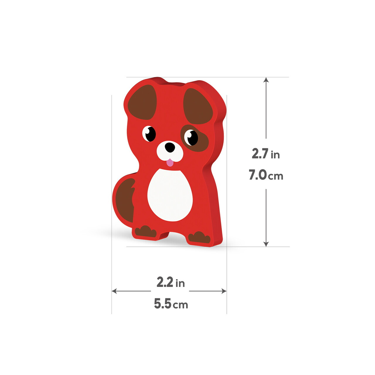 Set animale 13 piese, Ferma, Kids Hits, lemn, multicolor - view 4