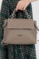 Geanta Beverly Hills Polo Club, 121, piele naturala, kaki