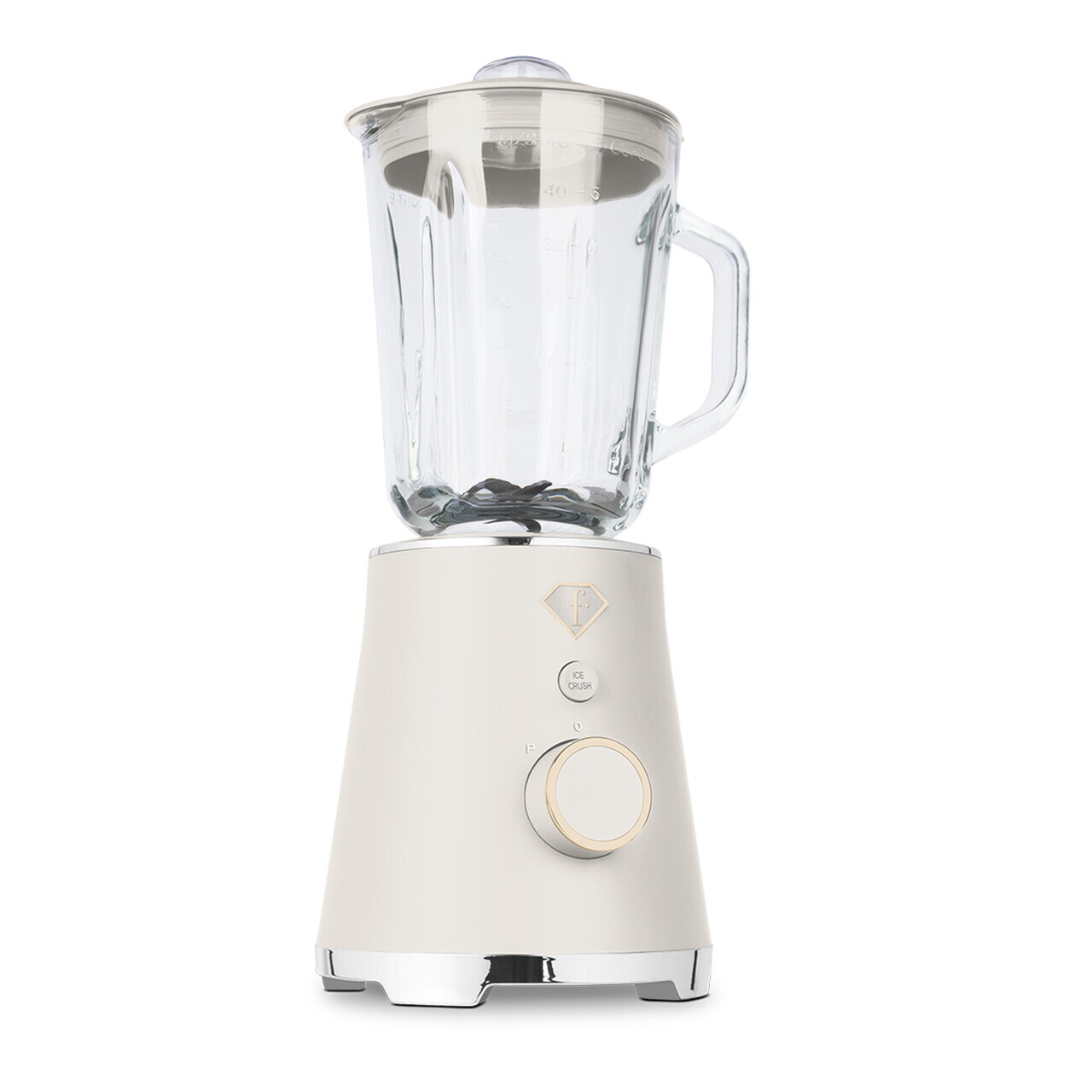 Blender de masa Fashion TV, Sahara, 1.5L, 1000W, plastic/sticla, crem/transparent - view 4