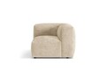 Modul pentru canapea, 1 loc, Martina-212, Micadoni Home, 100x100x75 cm, velur, bej deschis