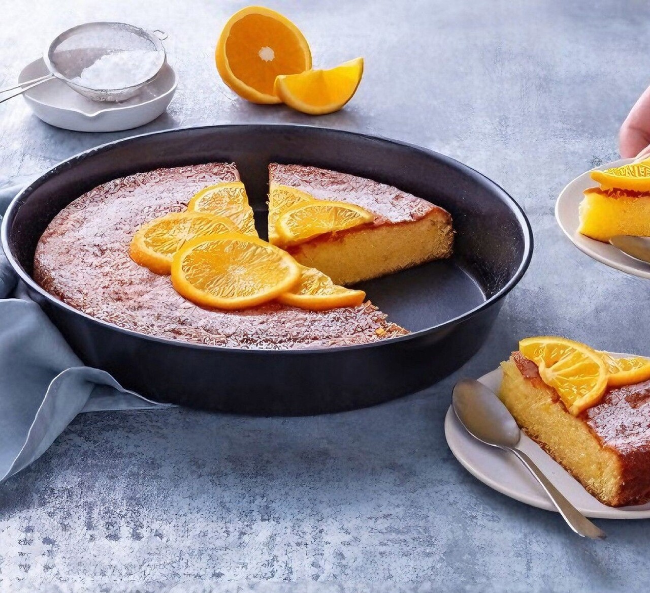 Tava de copt, otel carbon, 25cm, "Daily" - Pyrex - imagine 2