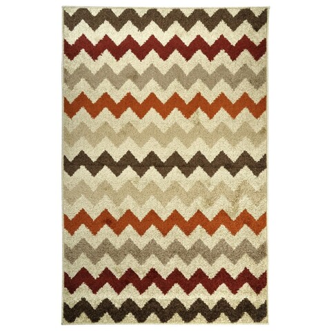 Covor Surf, Decorino, 67x120 cm, polipropilena, multicolor