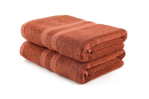 Set prosoape de baie, Hobby, Ayliz, Bambus;Bumbac, Maro inchis