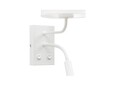 Aplica de perete ELTAP, LA-VES-SC2-W, Vespillo, 26x18x38 cm, 1xE27, 1xG9, 15W/8W, otel/PVC, alb
