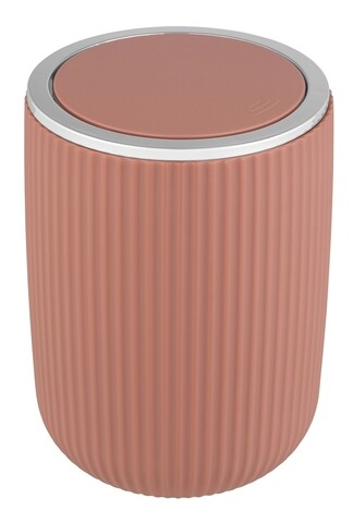 Cos de gunoi, wenko, agropoli s, 2 l, 14.5 x 20 x 14.5 cm, plastic, roz
