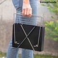 Mini gratar portabil pliabil pentru carbune, Foldecue InnovaGoods, 31x28x30 cm