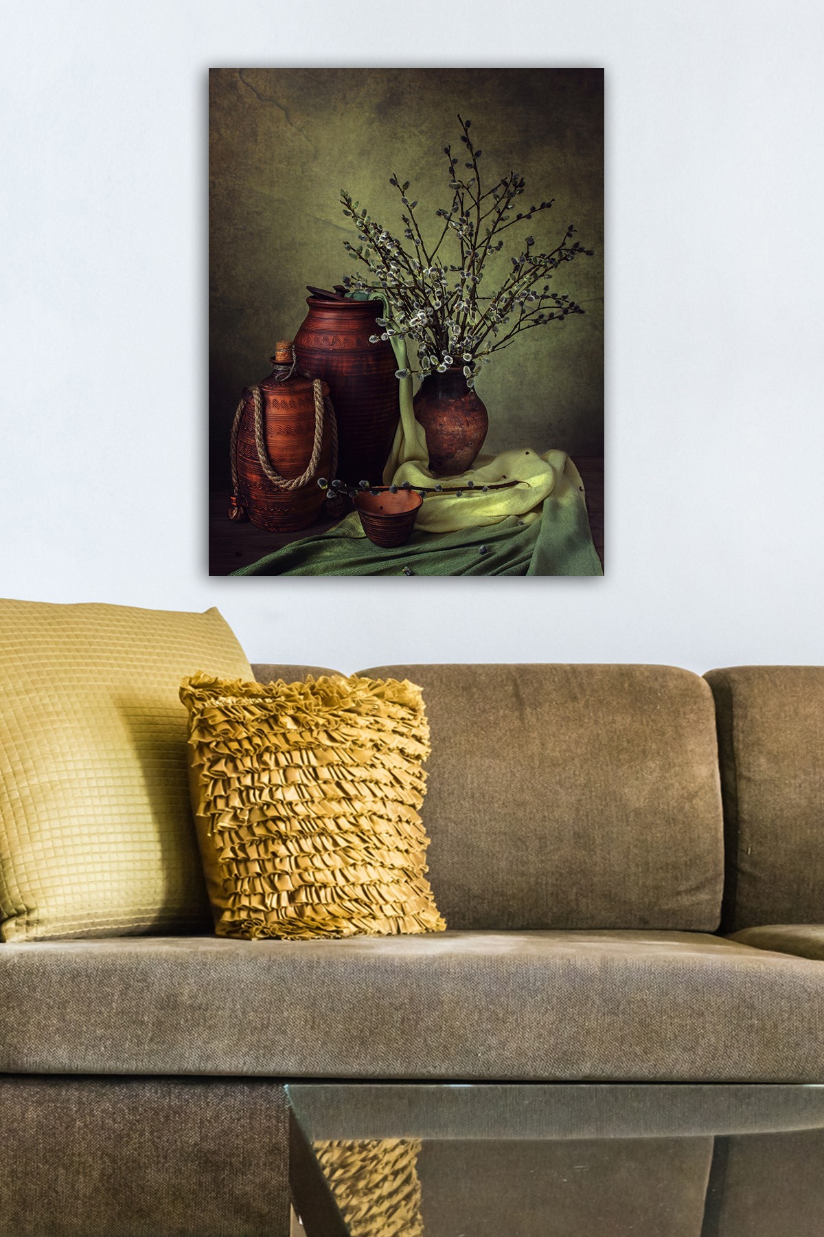 Tablou decorativ, 392945947-5070, Canvas, Rama din lemn (grosime 3 cm), Multicolor