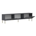 Comoda TV, Odessa, Paye, 180x45x30 cm, PAL, Antracit