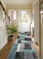Traversa pentru hol Tovuz, Decorino, 60x250 cm, polipropilena, turcoaz