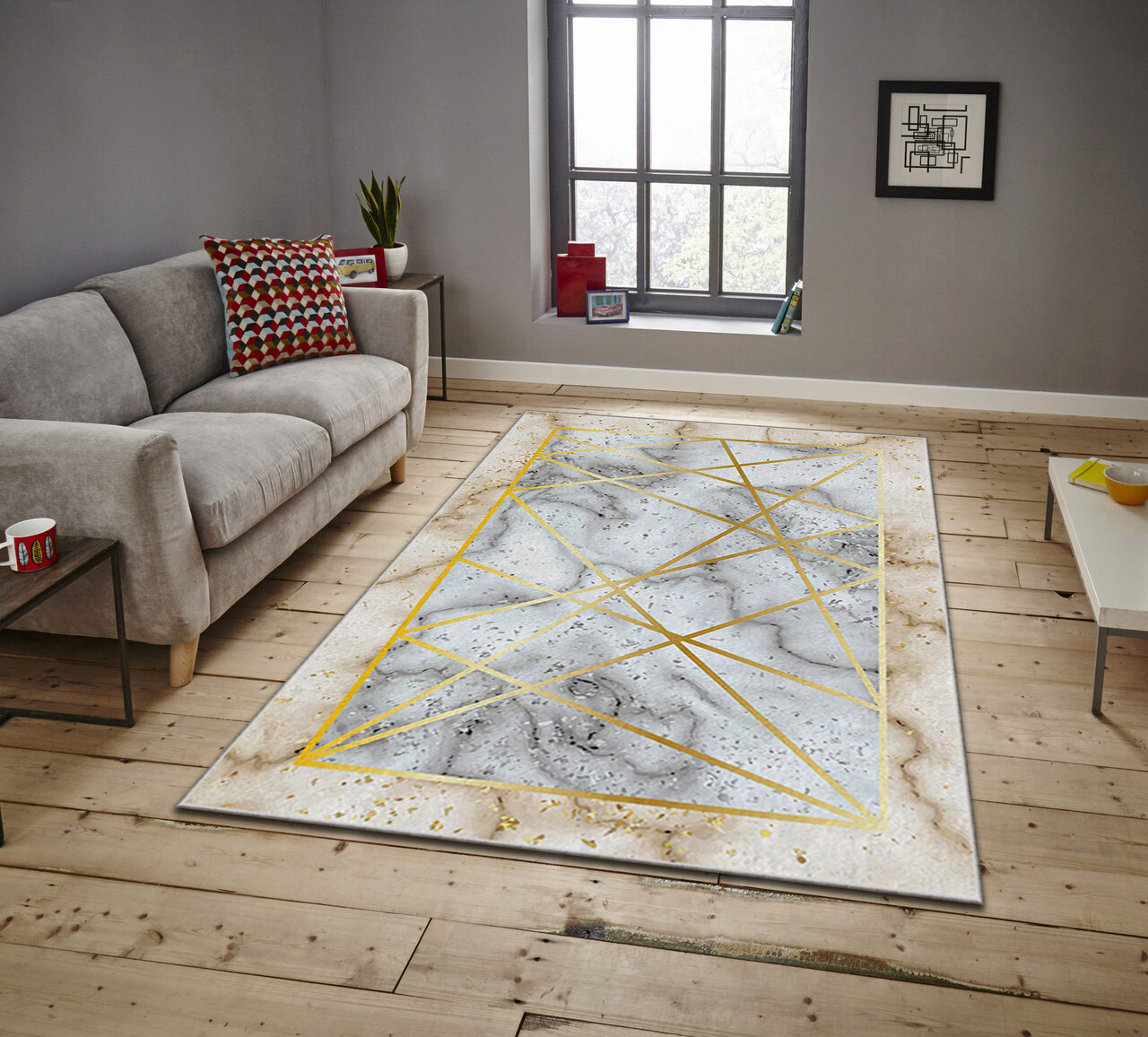 Covor ASR CRPT-77  140x220 cm Poliester Multicolor