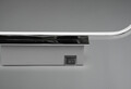Aplica de perete Gianni, TRIO, 40x14.8x7.5 cm, 17W, 1x SMD, metal, argintiu