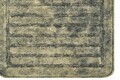 Set covorase de baie 2 piese, Alanur Home, COTTONKT000204, Bumbac, Verde