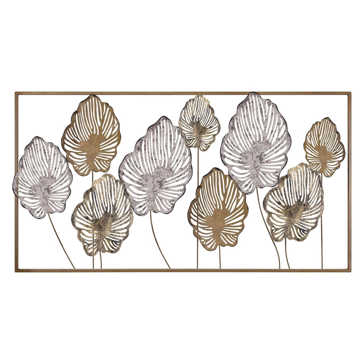 Decoratiune de perete, Melo, Metal, Grosime: 0,6 mm, Multicolor — imaginea 6