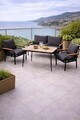 Set mobilier de gradina, Hanah Home, Kutay, Antracit