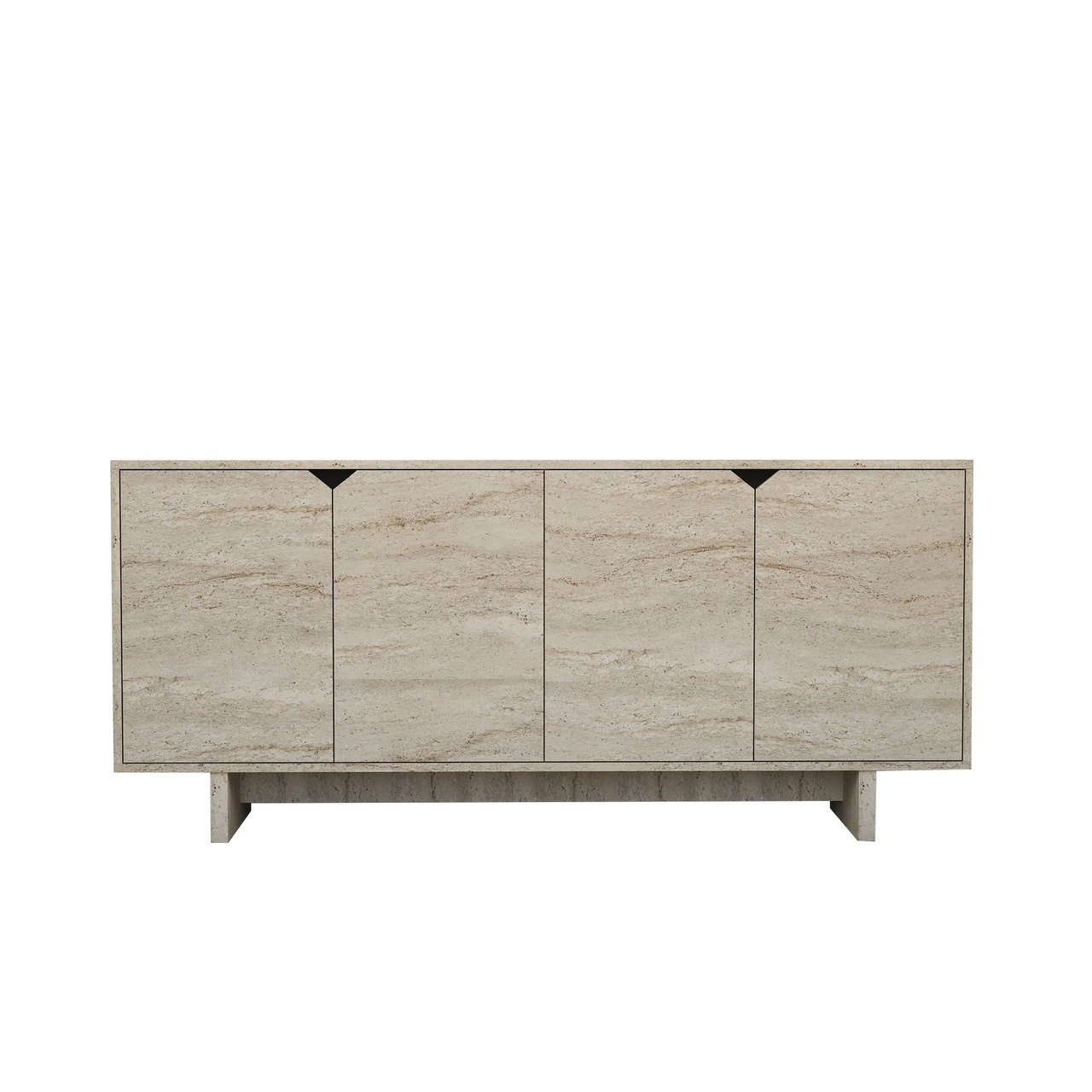 Consola, Hanah Home, Turan, 180x80.6x40 cm, Travertin - view 5
