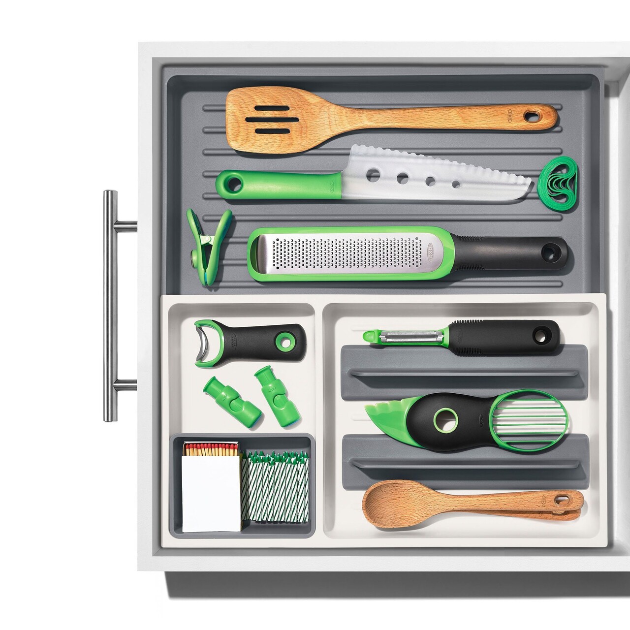 Organizator extensibil pentru sertar, plastic, 25-45,9 cm, "Good Grips" - OXO - imagine 16