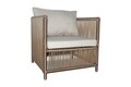 Set gradina/terasa 4 piese, My Interior, Mana, rattan/aluminiu, maro