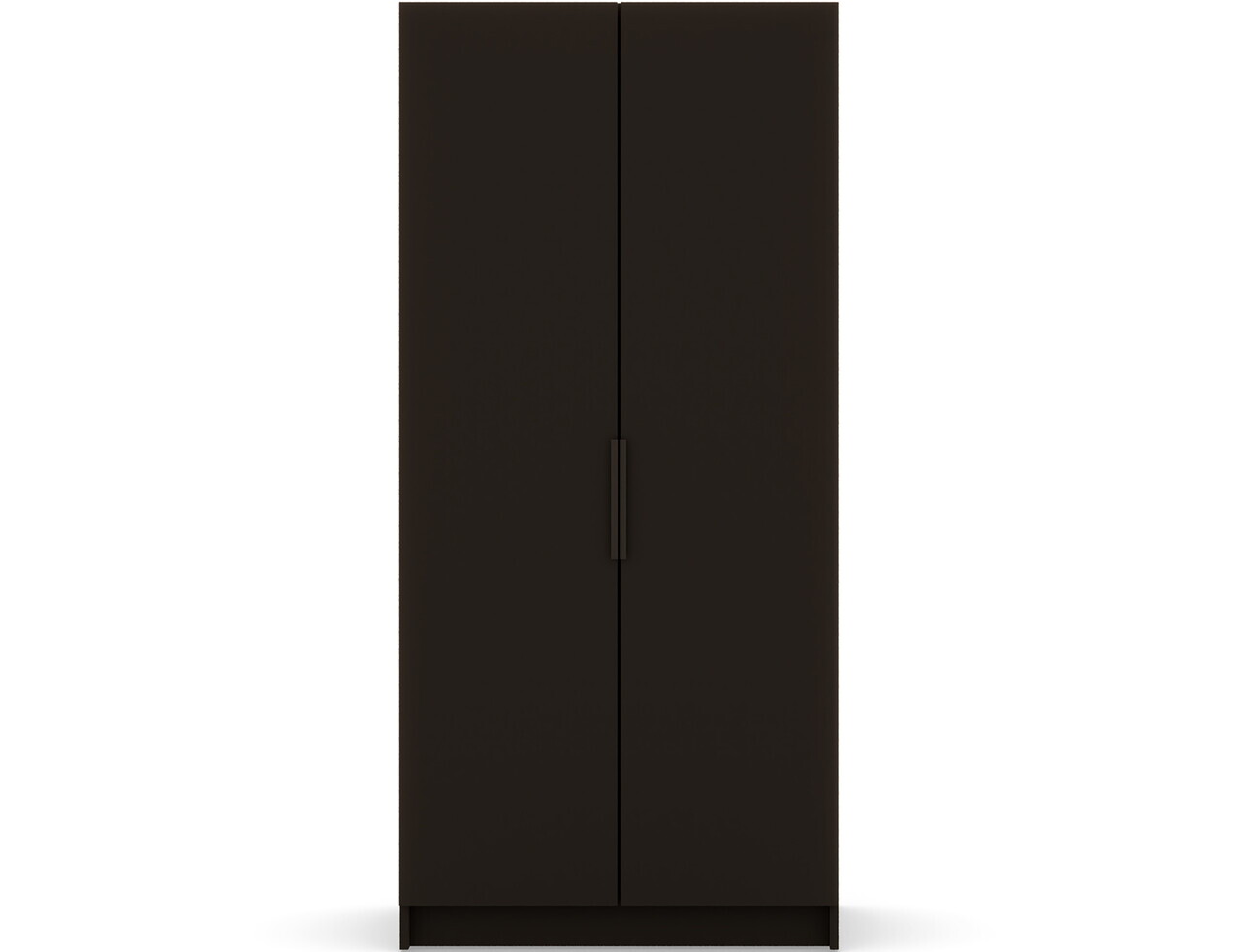 Dulap pentru haine ELTAP, B-SZA100, Mirtillo, 100x60x216 cm, PAL laminat, negru — imaginea 6