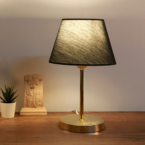 Lampa de masa, Insignio, 780SGN2545, Metal, Negru